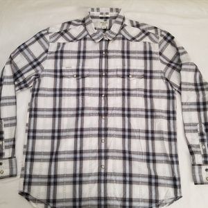 Lucky brand Mens shirt SZ Large classic fit